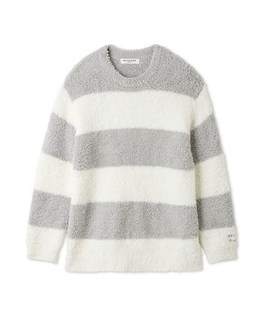 【HOMME】ジェラート2ボーダープルオーバー