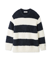 【HOMME】ジェラート2ボーダープルオーバー