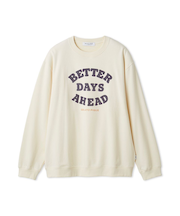 【HOMME】裏毛プリントプルオーバー