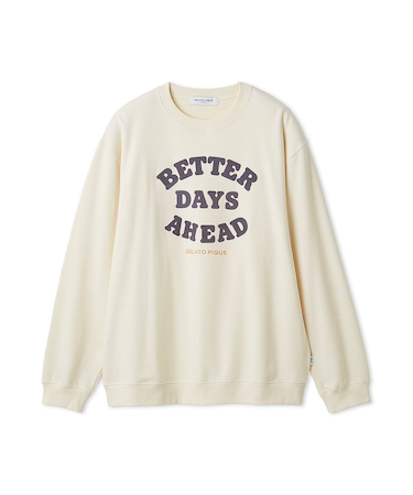 【HOMME】裏毛プリントプルオーバー