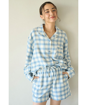 プレッピーネルチェックシャツ