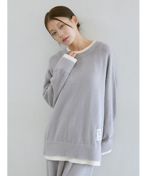 レイヤードホットスムーズィープルオーバー