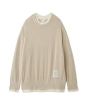 レイヤードホットスムーズィープルオーバー