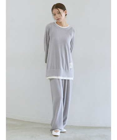 レイヤードホットスムーズィーロングパンツ