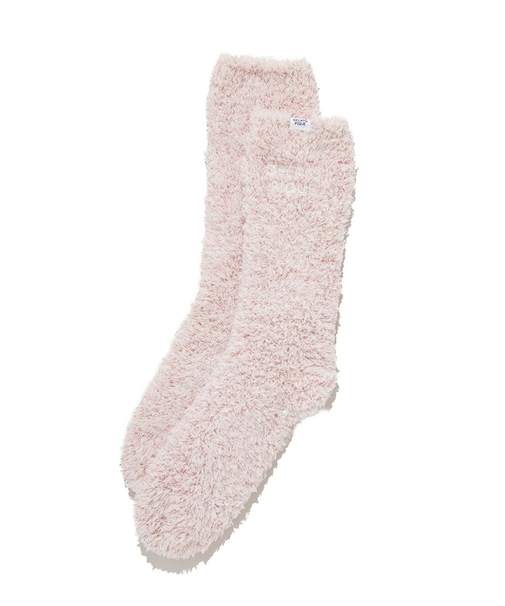 【HOMME】メランジ刺繍ロゴソックス