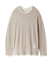 【HOMME】レイヤードホットスムーズィープルオーバー