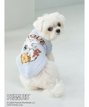 【PEANUTS】【CAT&DOG】オリジナルアート ジャガードプルオーバー