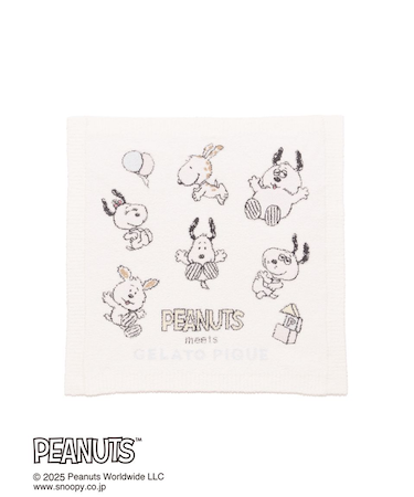 【販路限定カラーあり】【PEANUTS PUPPIES】【KIDS】ベビモコブランケット