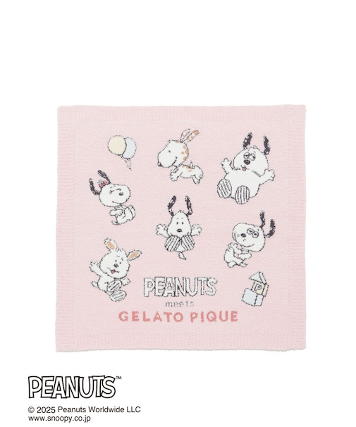 【販路限定カラーあり】【PEANUTS PUPPIES】【KIDS】ベビモコブランケット