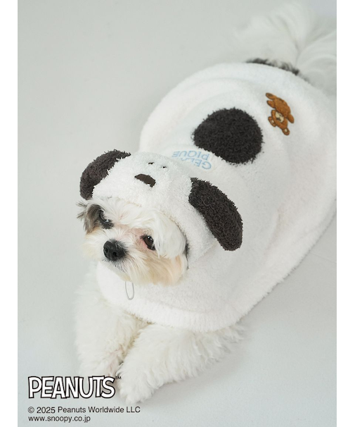 【PEANUTS】【CAT&DOG】ベビモコケープ