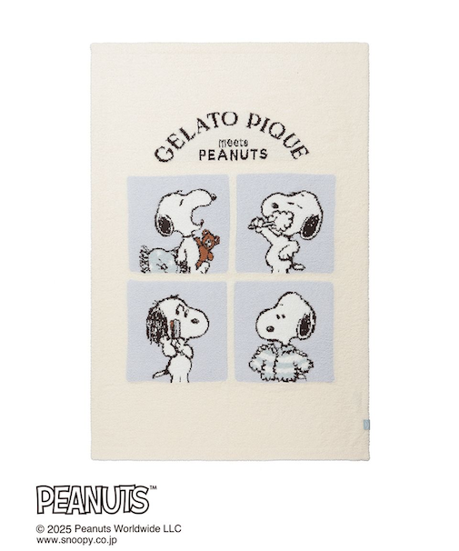 【PEANUTS】オリジナルアートブランケット