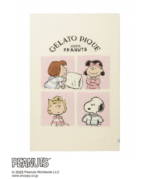 PEANUTS】オリジナルアートブランケット｜ジェラートピケの通販｜&mall