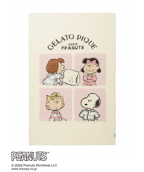 【PEANUTS】オリジナルアートブランケット