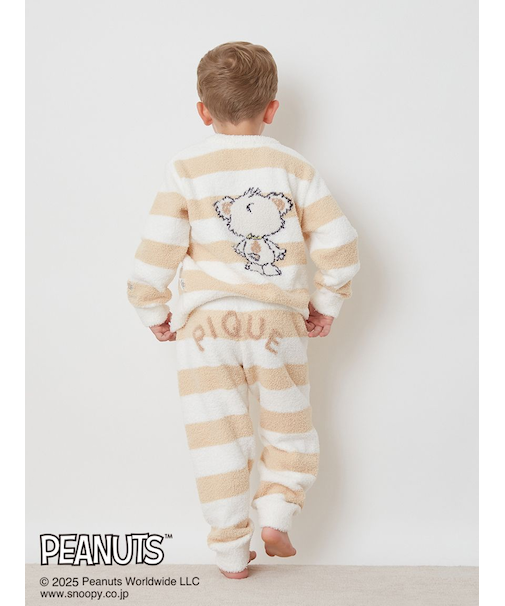 【販路限定カラーあり】【PEANUTS PUPPIES】【KIDS】ベビモコロングパンツ