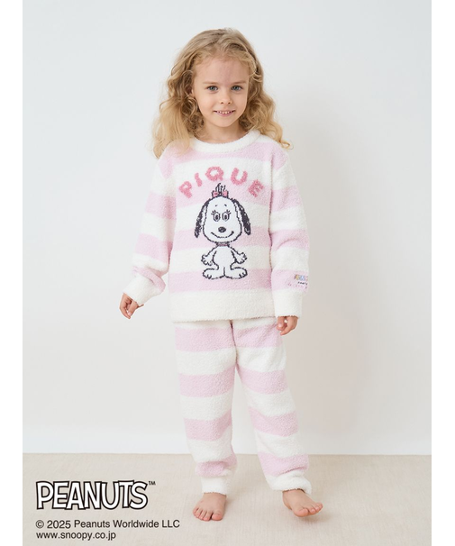 【販路限定カラーあり】【PEANUTS PUPPIES】【KIDS】ベビモコロングパンツ