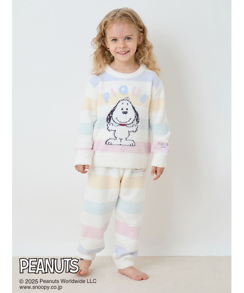 【販路限定カラーあり】【PEANUTS PUPPIES】【KIDS】ベビモコロングパンツ