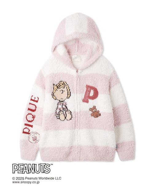 【PEANUTS】【UNISEX】オリジナルアート ジャガードパーカ