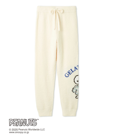 【PEANUTS】オリジナルアート ジャガードロングパンツ
