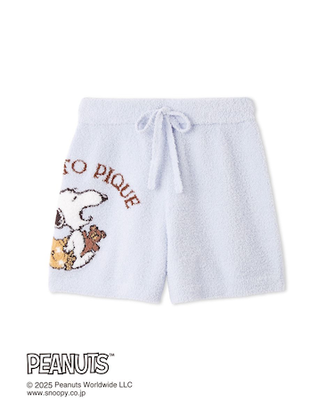【PEANUTS】オリジナルアート ジャガードショートパンツ