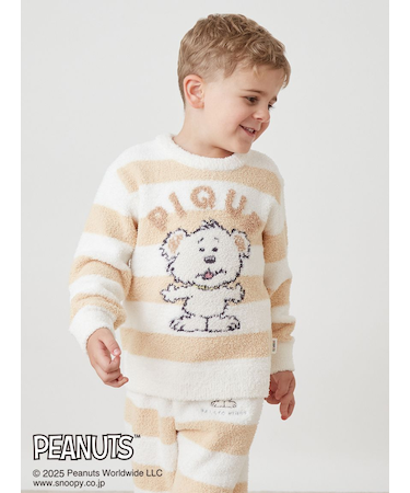 【販路限定カラーあり】【PEANUTS PUPPIES】【KIDS】ベビモコプルオーバー