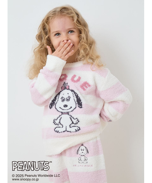 【販路限定カラーあり】【PEANUTS PUPPIES】【KIDS】ベビモコプルオーバー