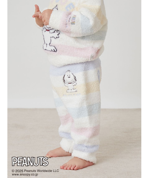 【販路限定カラーあり】【PEANUTS PUPPIES】【BABY】ベビモコロングパンツ