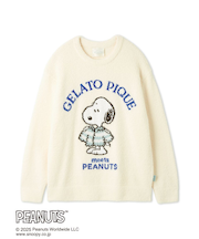 【PEANUTS】【HOMME】オリジナルアート ジャガードプルオーバー