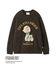 【PEANUTS】【HOMME】オリジナルアート ジャガードプルオーバー