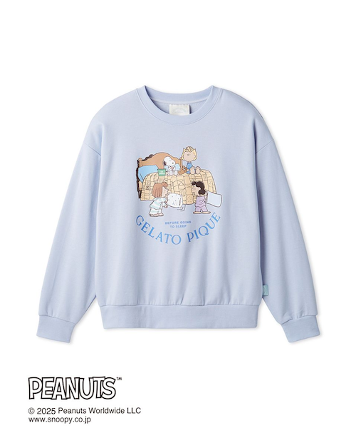 PEANUTS】オリジナルアート ジャガードプルオーバー｜ジェラートピケの