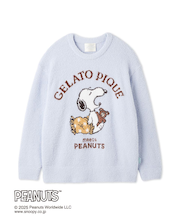 【PEANUTS】オリジナルアート ジャガードプルオーバー