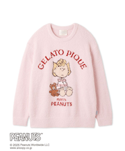 【PEANUTS】オリジナルアート ジャガードプルオーバー
