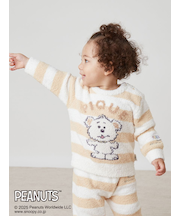 【販路限定カラーあり】【PEANUTS PUPPIES】【BABY】ベビモコプルオーバー