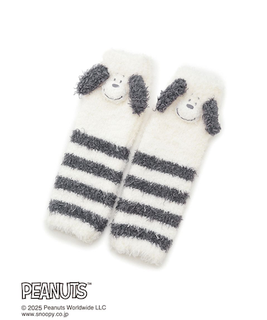 【PEANUTS PUPPIES】【KIDS】スヌーピーレッグウォーマー