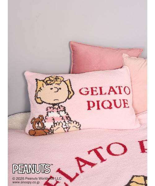 PEANUTS】オリジナルアート ジャガードピローケース｜ジェラートピケの