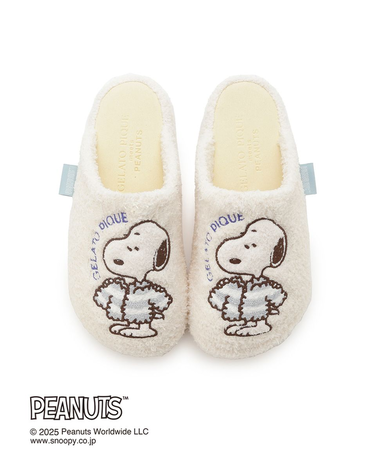 【PEANUTS】【HOMME】オリジナルアート ルームシューズ