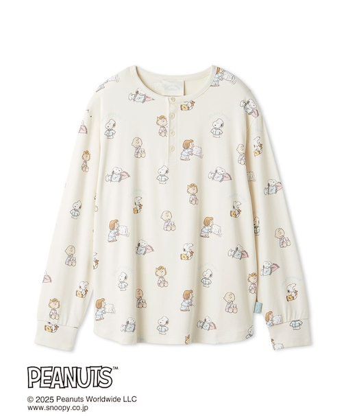 【PEANUTS】オリジナルアート 総柄プルオーバー
