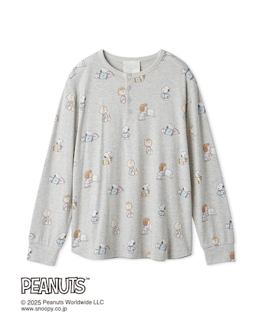 【PEANUTS】オリジナルアート 総柄プルオーバー