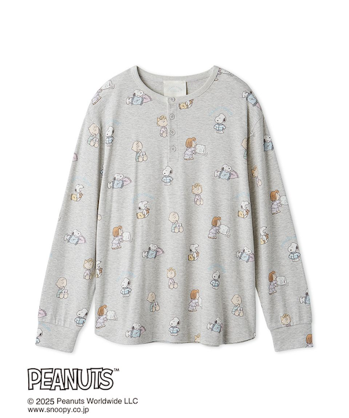 【PEANUTS】オリジナルアート 総柄プルオーバー