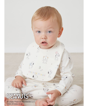 【PEANUTS PUPPIES】【BABY】総柄スタイ