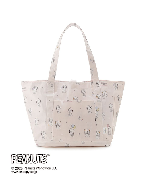 【PEANUTS PUPPIES】総柄ママバッグ
