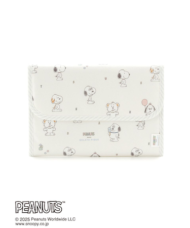 【PEANUTS PUPPIES】総柄母子手帳ケースL