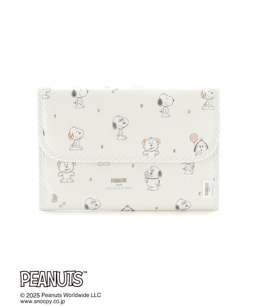 【PEANUTS PUPPIES】総柄母子手帳ケースL