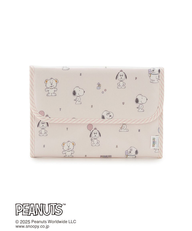 【PEANUTS PUPPIES】総柄母子手帳ケースL