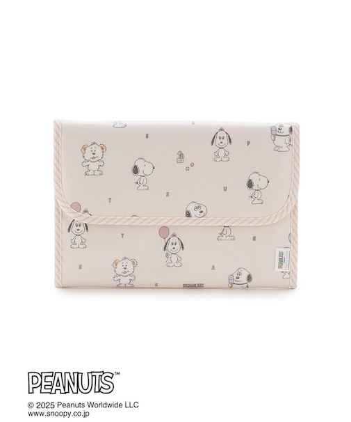 【PEANUTS PUPPIES】総柄母子手帳ケースL