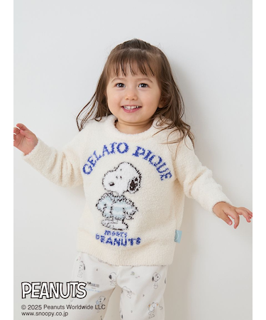 【PEANUTS】【BABY】オリジナルアート ジャガードプルオーバー