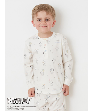 【PEANUTS PUPPIES】【KIDS】総柄プルオーバー