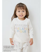 【PEANUTS PUPPIES】【BABY】ワンポイントロンT