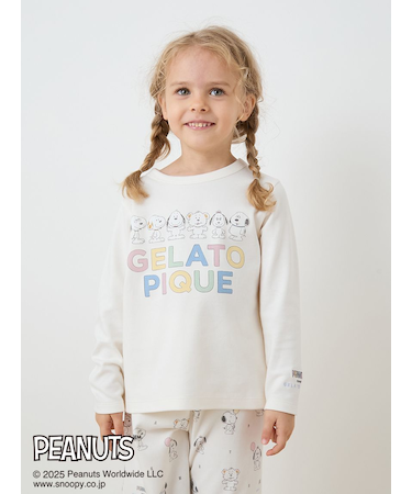 【PEANUTS PUPPIES】【KIDS】ワンポイントロンT