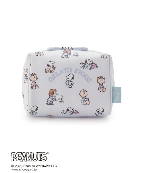 【PEANUTS】オリジナルアート 総柄ポーチ