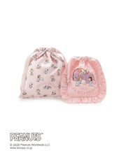 【PEANUTS】オリジナルアート 巾着2点セット